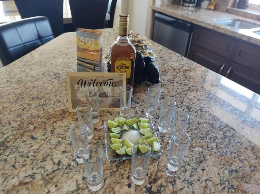 Access - Beach Penthouse Papas And Beer 2 Miles Wifi 罗萨里托 外观 照片
